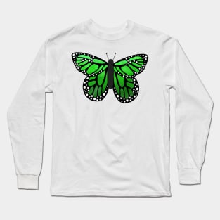 Green butterfly Long Sleeve T-Shirt